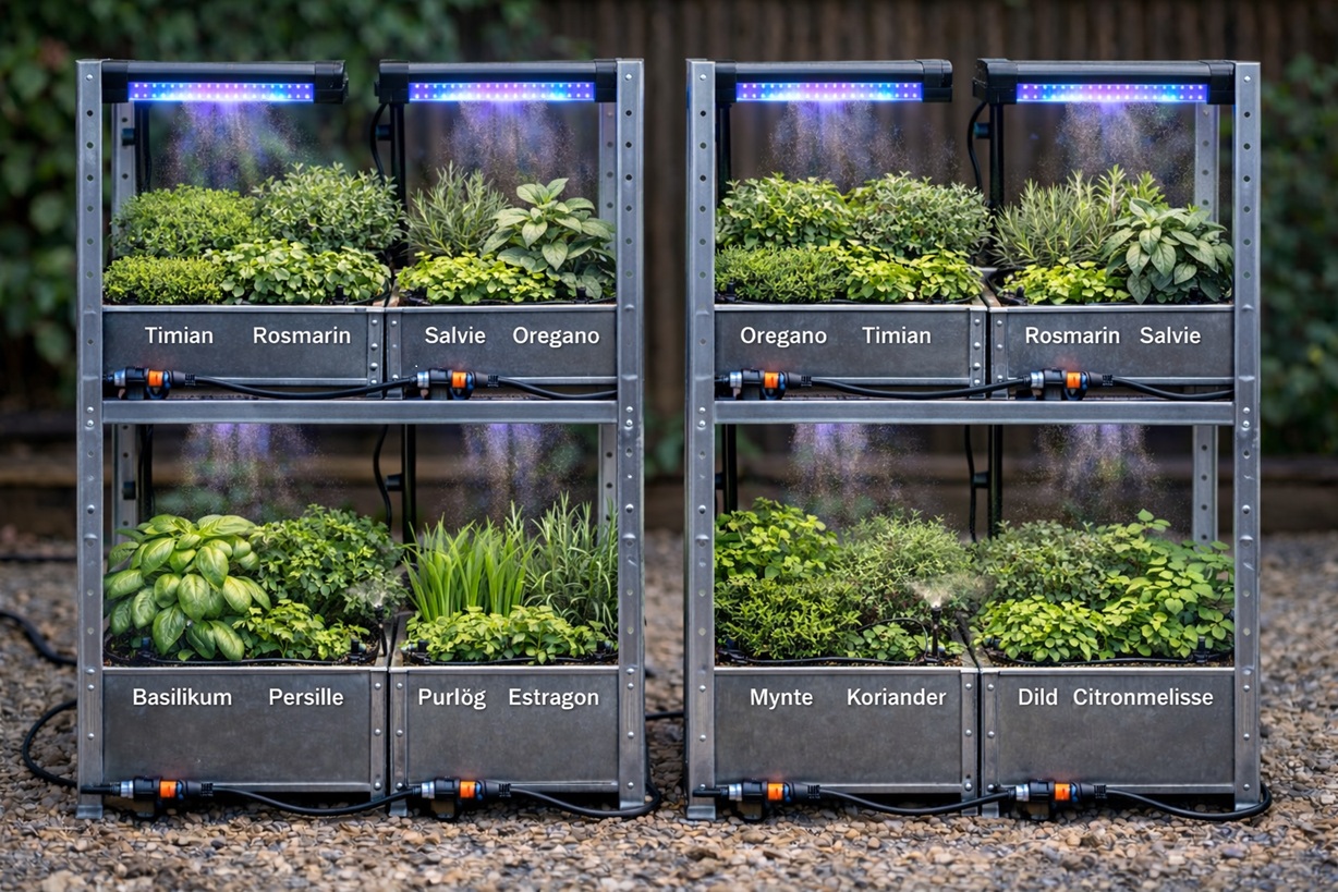 Autofarming vertical farming concept